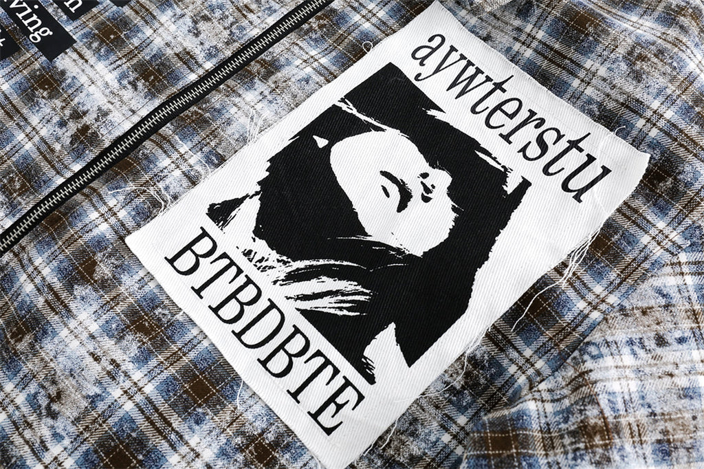 Plaid DressShirt For Women - enhanced image 5