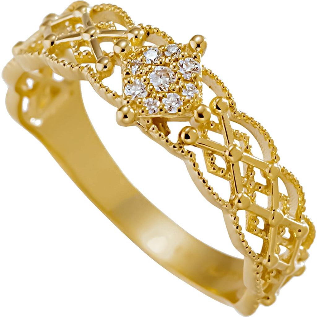 Pure 18K Jinrege Light Luxury Wide Version Fashion Ring – Timeless Elegance - enhanced image 5