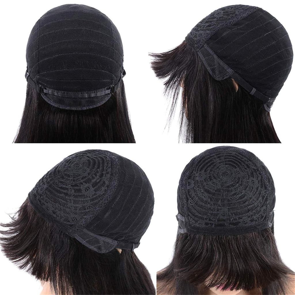 LuxeWave - Real hair wig headgear NOIR - enhanced image 5