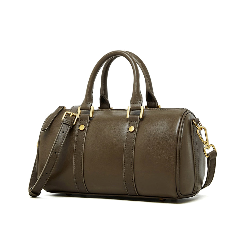 Retro Portable Cowhide Crossbody Bag – Vintage Style with Modern Convenience - enhanced image 5