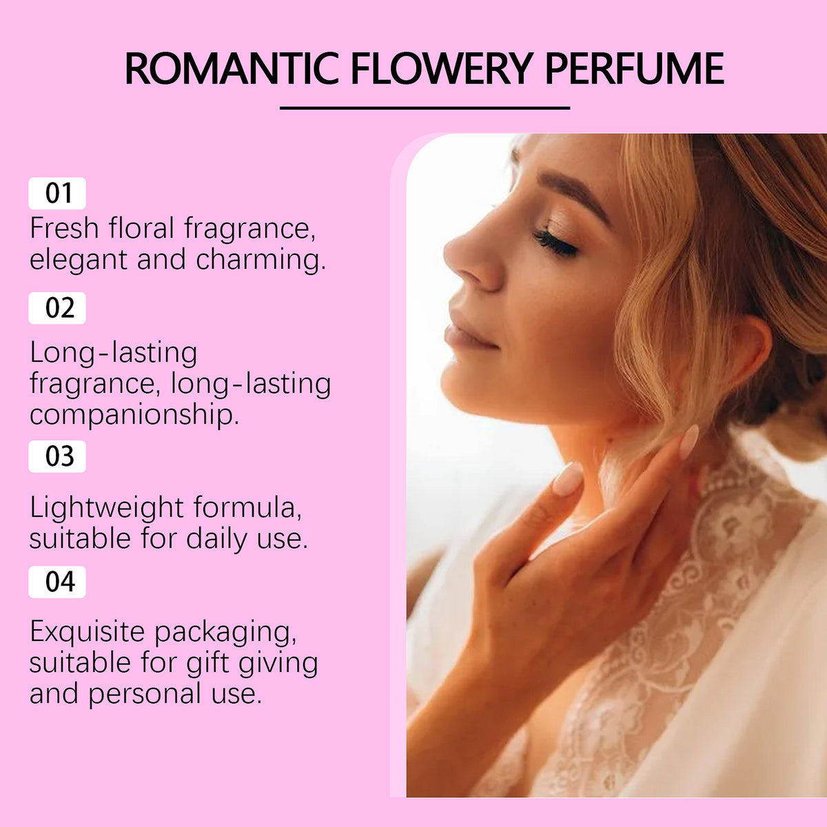 Romantic Perfume Light Perfume Elegant And Lasting - enhanced image 5