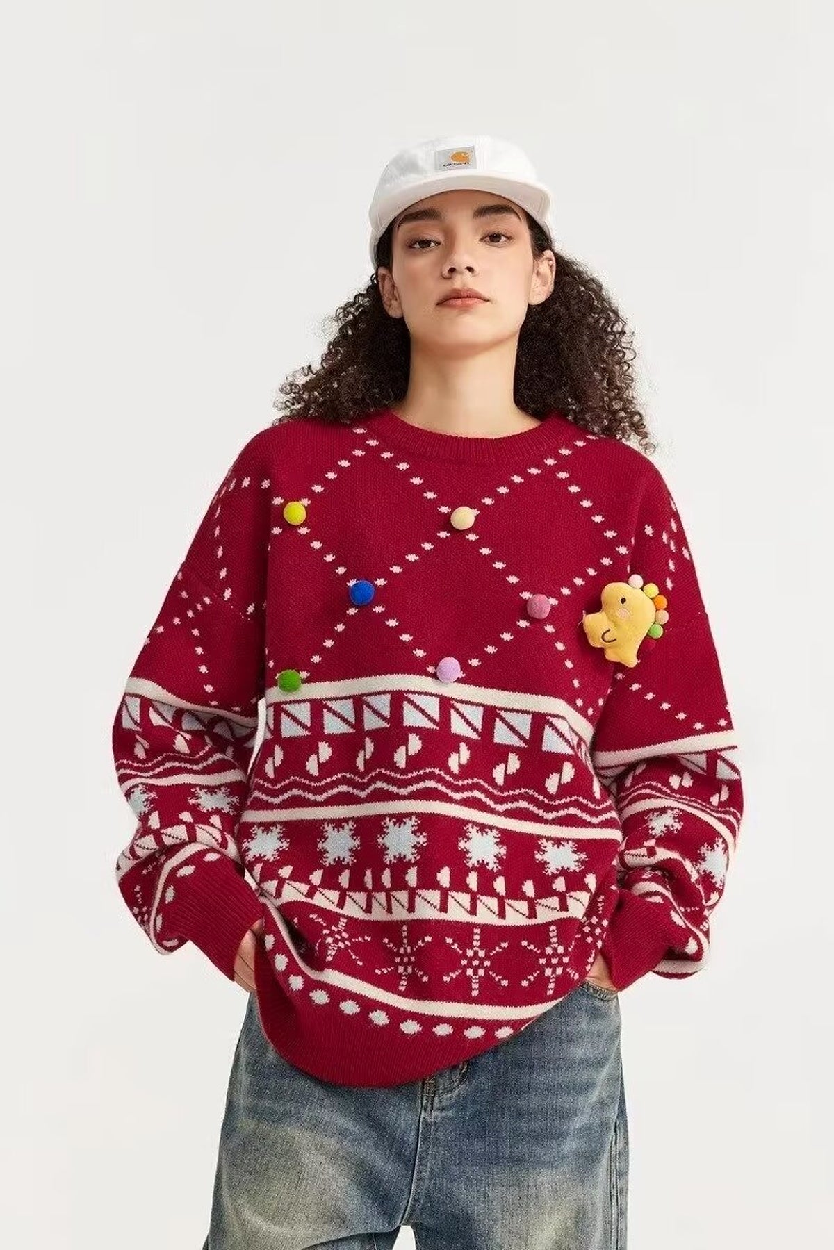 Round Neck Sweater Sweater Boy's Undershirt - enhanced image 5