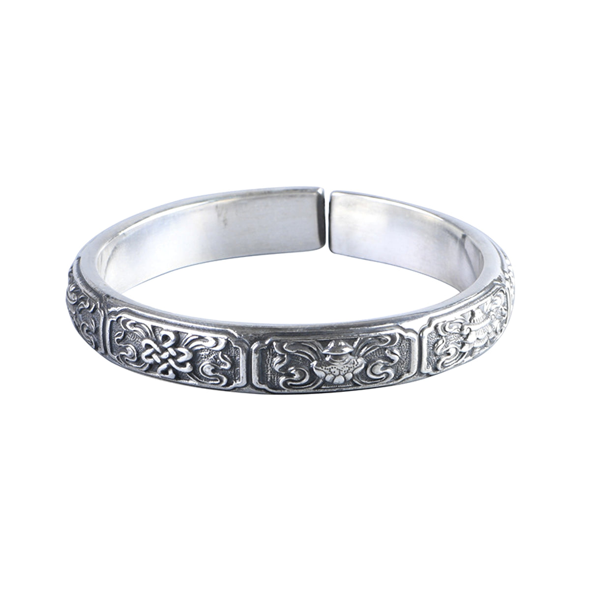 Siam Antique 999 Silver Bracelet Retro Female - enhanced image 5