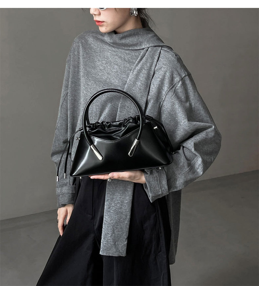 SolunaLuxe™ – Crimson Curve Shoulder Bag - enhanced image 5