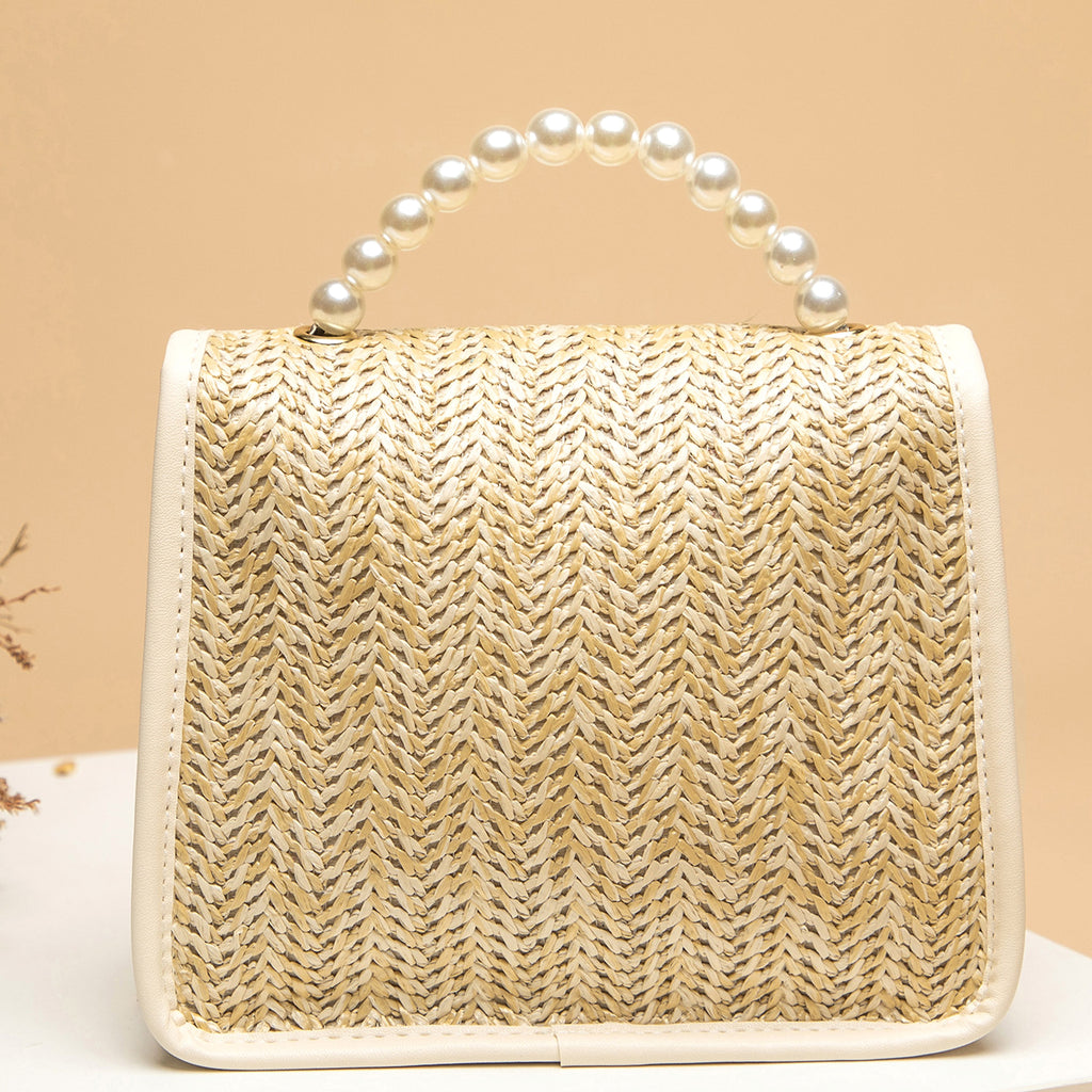 SolunaWeave™ – Petite Pearl Straw Bag - enhanced image 5