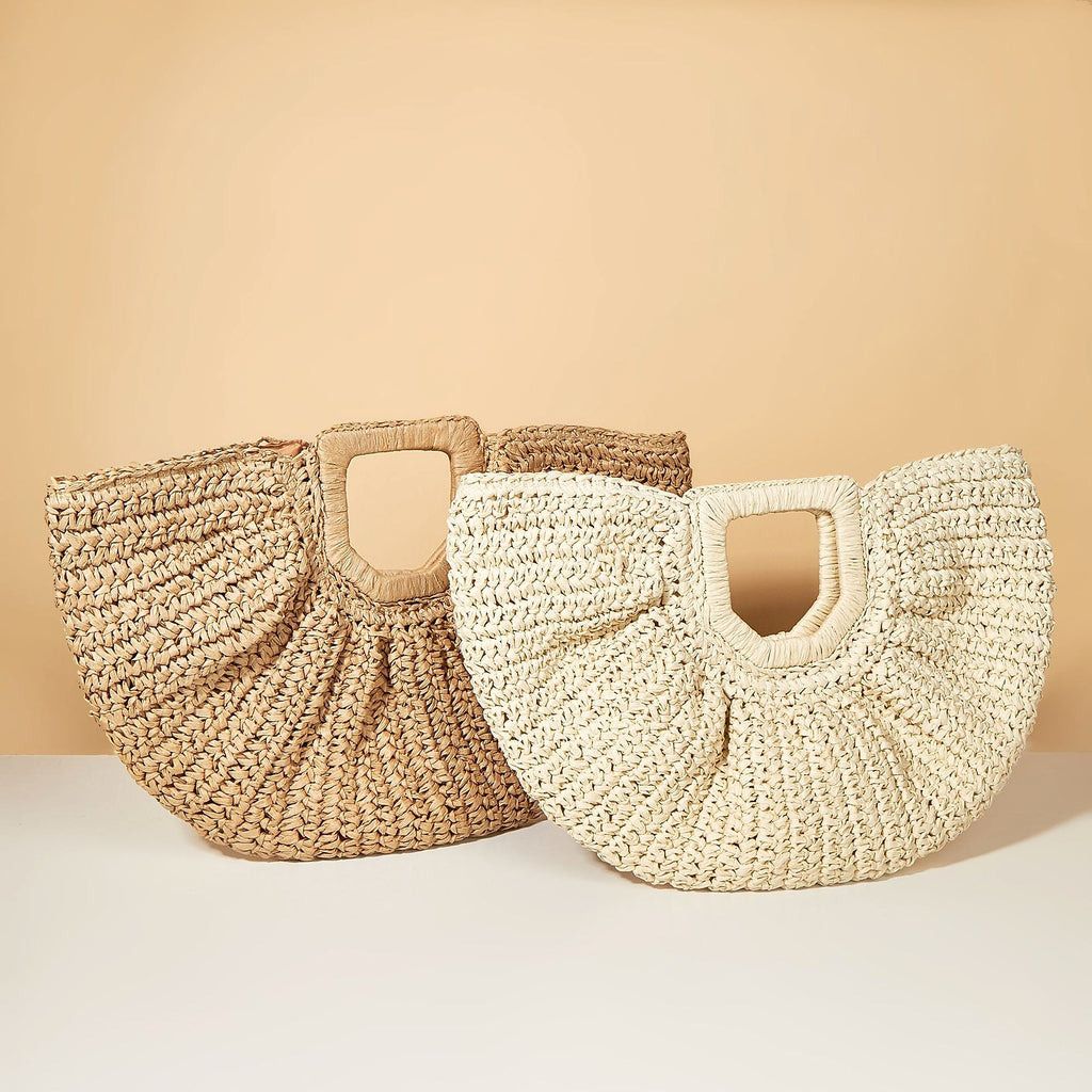 SolunaWeave™ – Vintage Straw Tote Edition - enhanced image 5