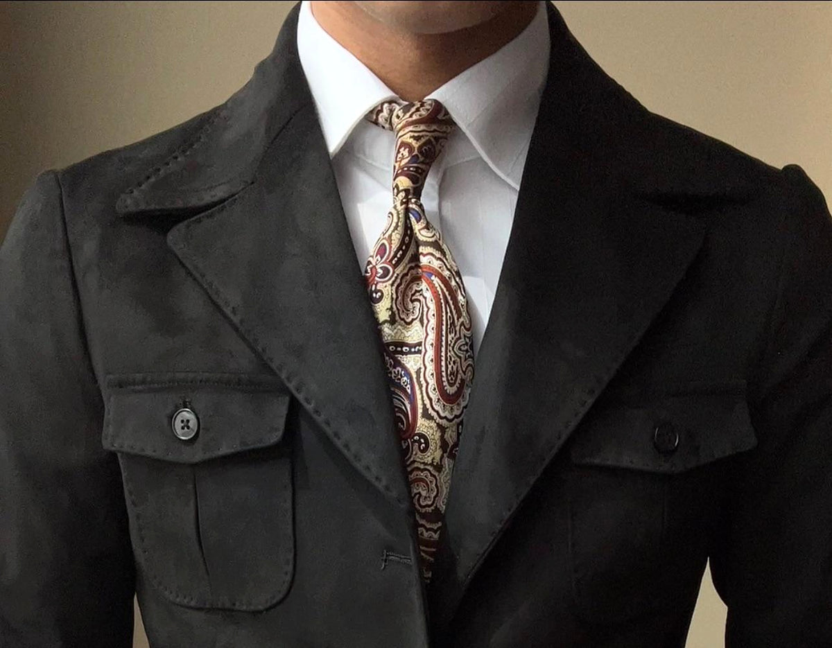 VeluttoRetro™ – Suede Velvet Classic Jacket - enhanced image 5