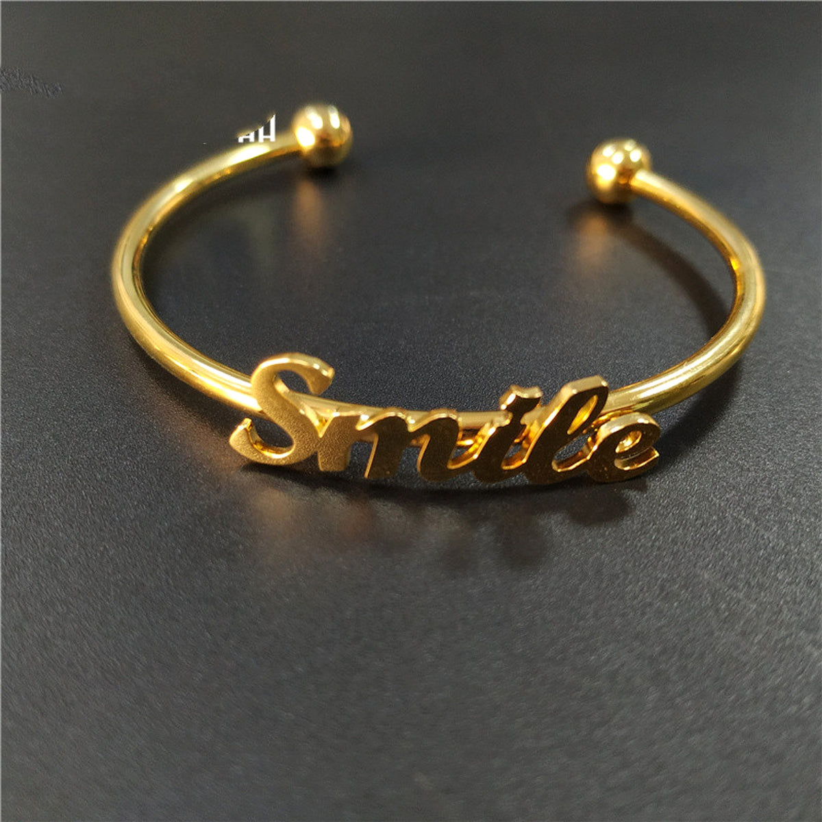 Personalized Stainless Steel Name Bracelet – Custom Letter Jewelry - enhanced image 5
