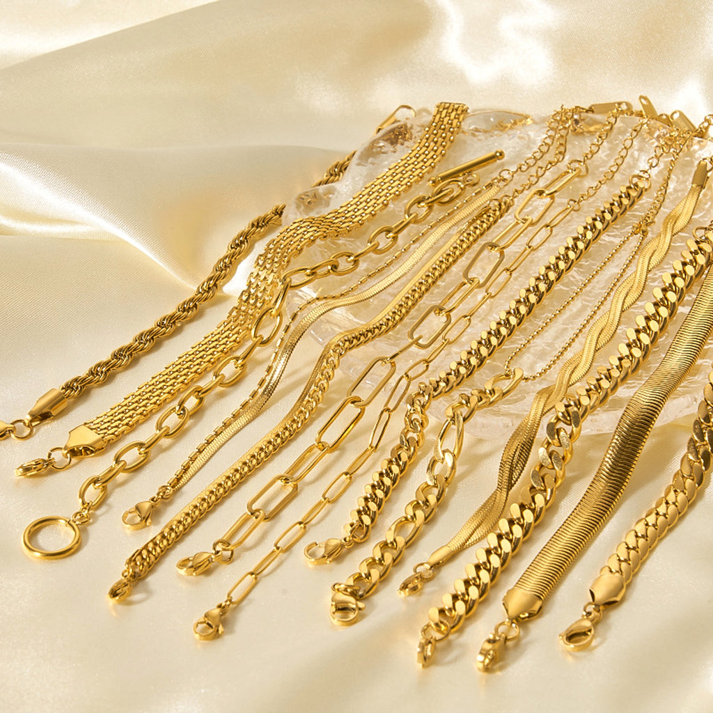 Elegant Gold-Plated Bracelet – Timeless & Stylish for Every Occasion - enhanced image 5