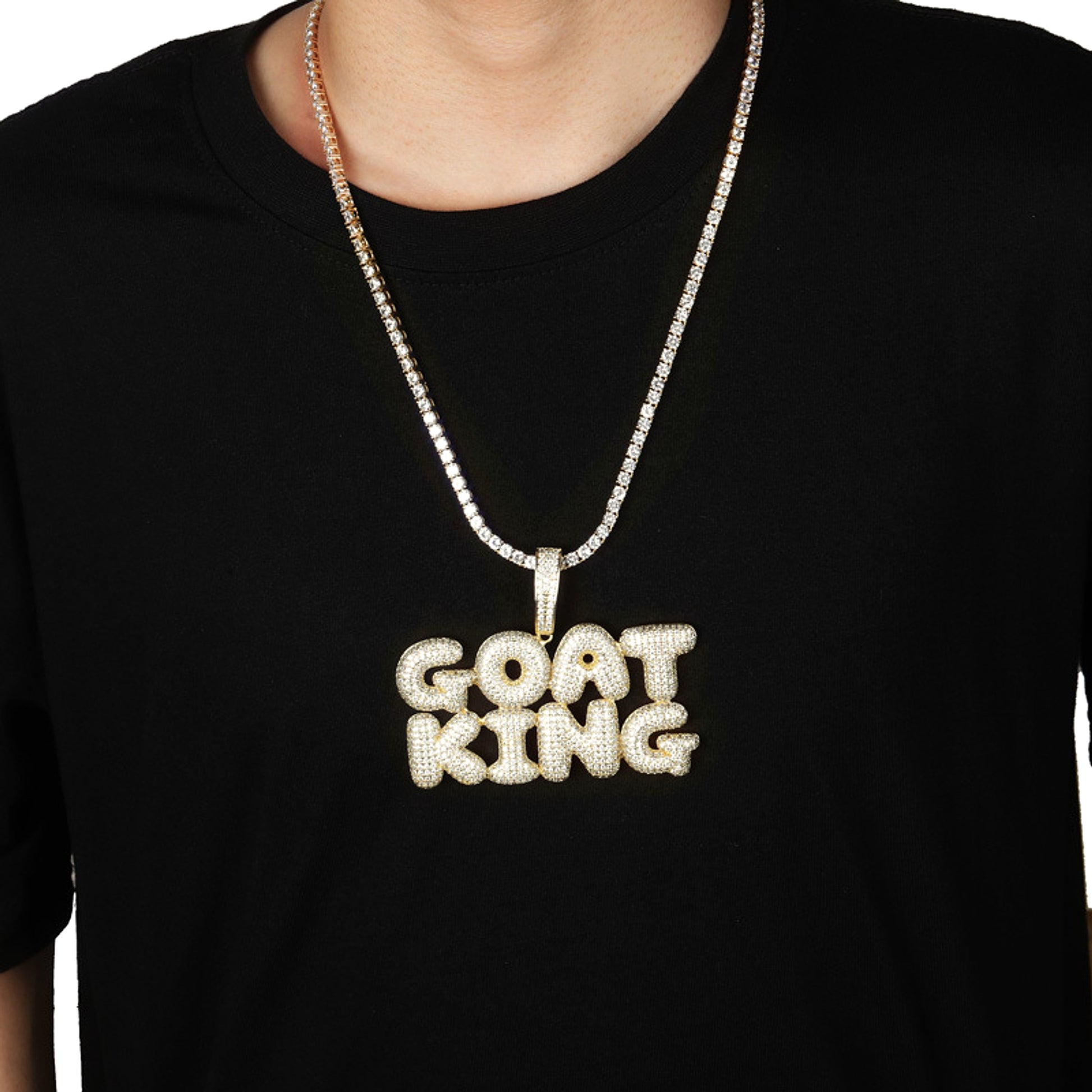 Stitchable Custom Hip Hop Necklace - enhanced image 5