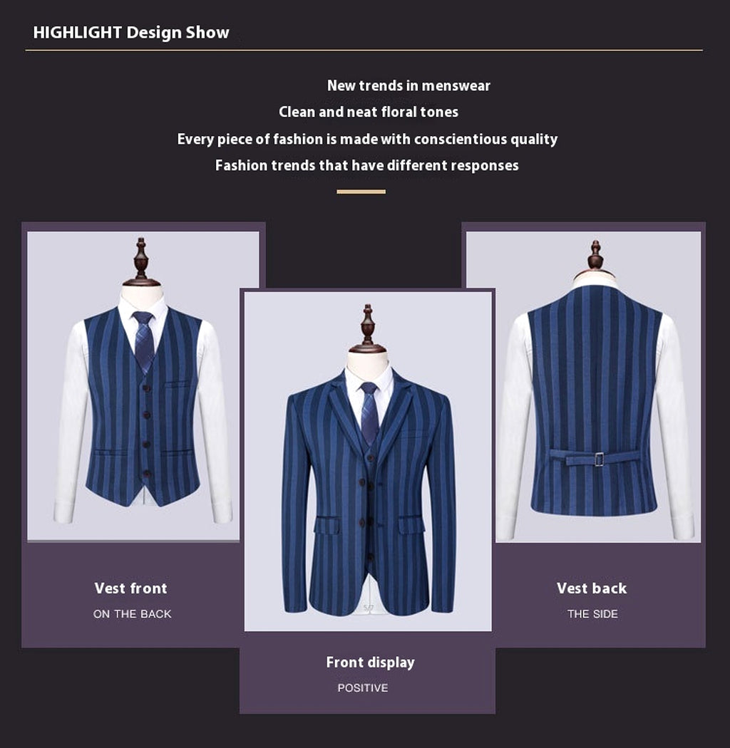 Valcrest™ – Regency Striped Ceremony Suit - enhanced image 5