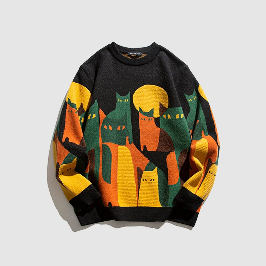 Sweater Men's Cats - enhanced image 5
