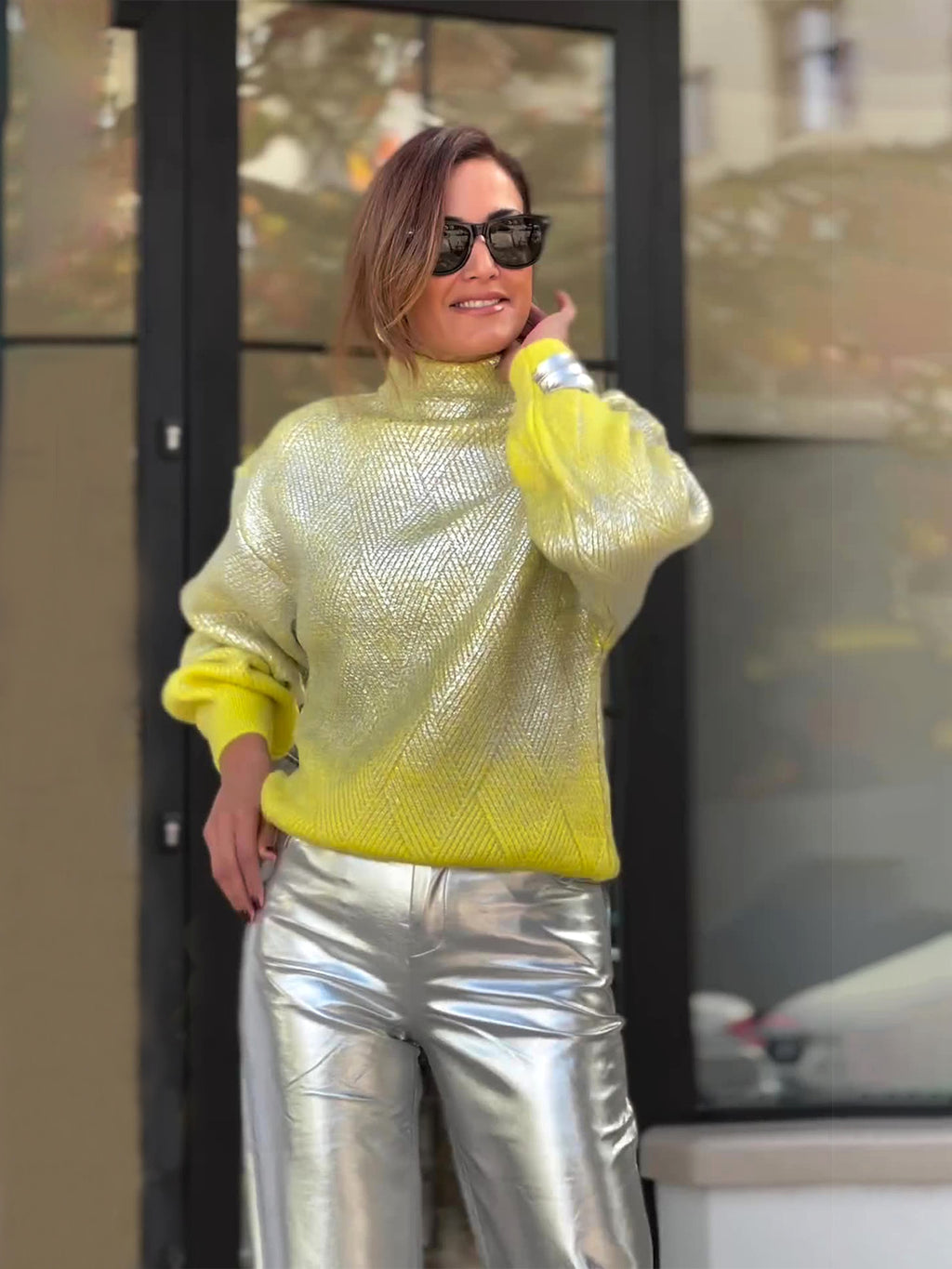Turtleneck Fashion Sweater Pullover Leisure Women's Clothing - enhanced image 5