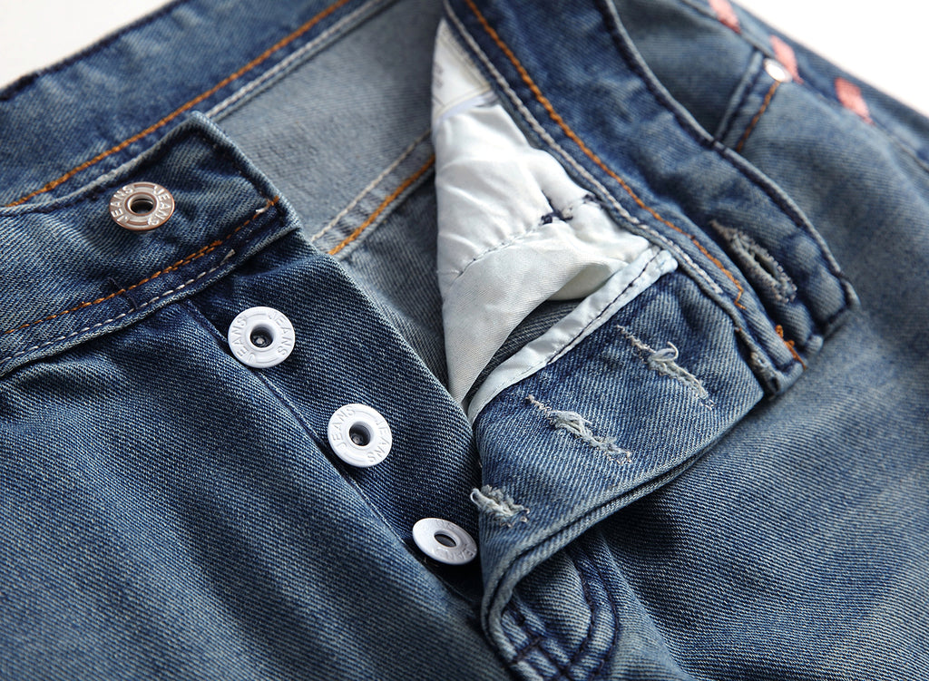 UrbanFlex™ – Herren-Jeans mit Rissen und Straight Fit - enhanced image 5