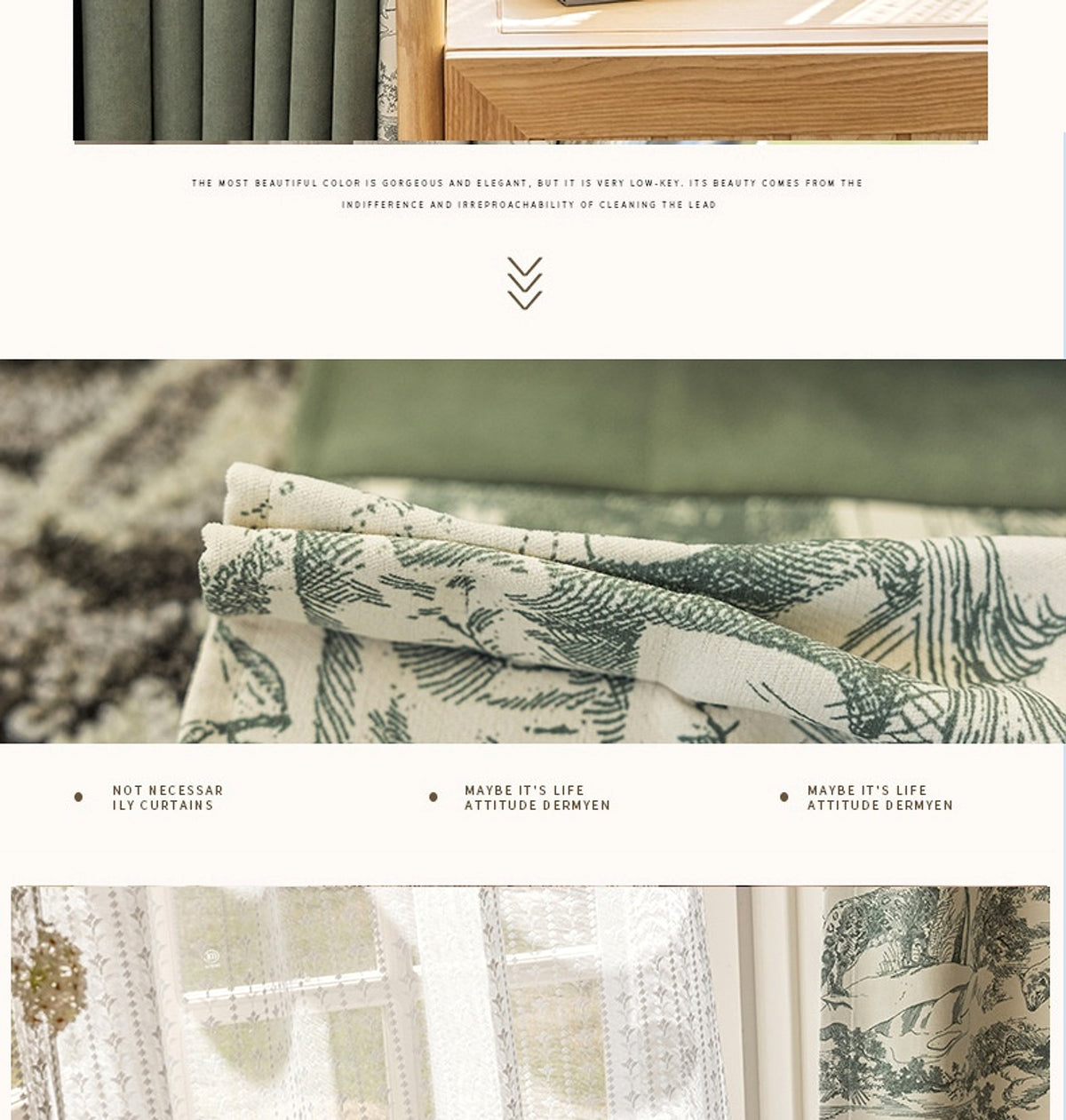 VeluxeDrape™ – French Chenille Blackout Curtain for Bedrooms - enhanced image 5