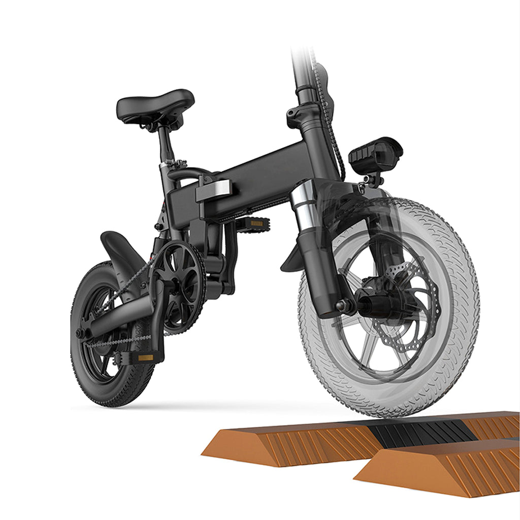 VoltStrider™ Compact 14 – Folding Urban E-Bike (36V, 250W, 20–30km Range) - enhanced image 5