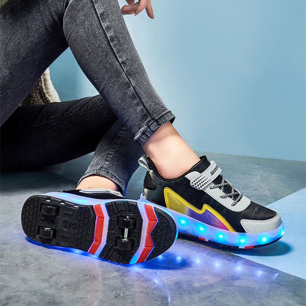 Wear-resisting Four-wheeled Berserker Shoes Roller Skates Roller Skates - enhanced image 5
