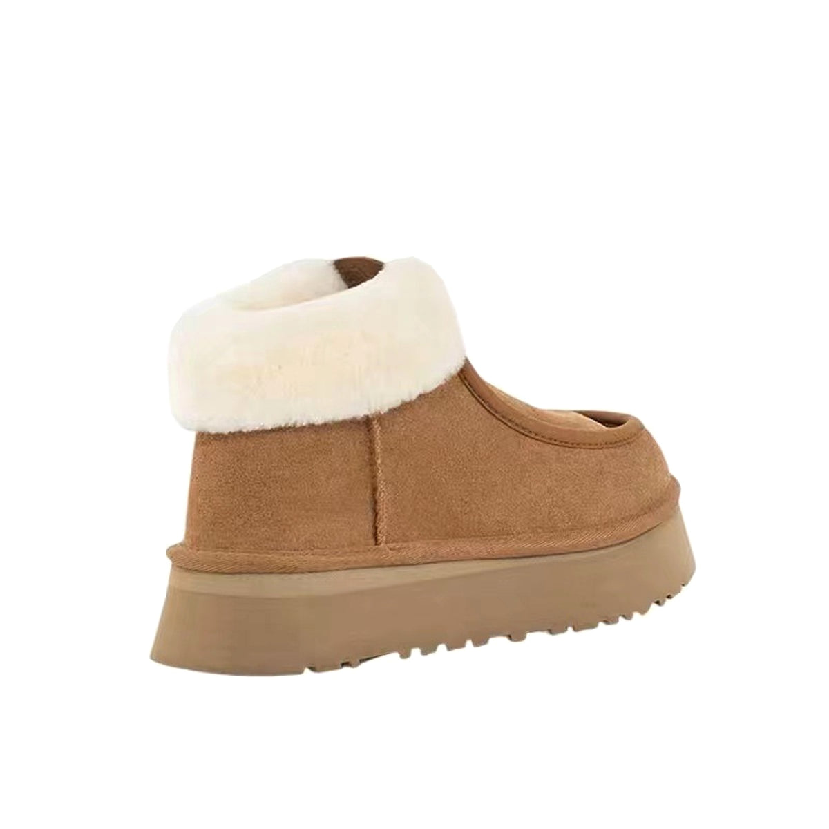 Women's Fashion Front Zipper Wool Boots - enhanced image 5