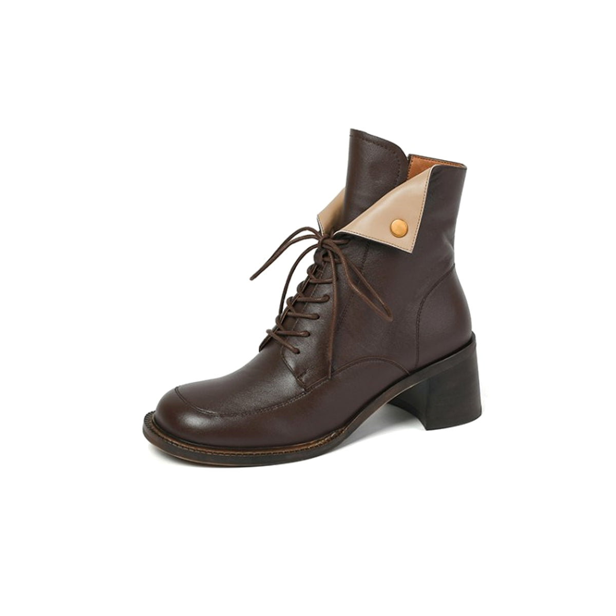 Women's Fashion Side Zip Casual Rider Boots - enhanced image 5