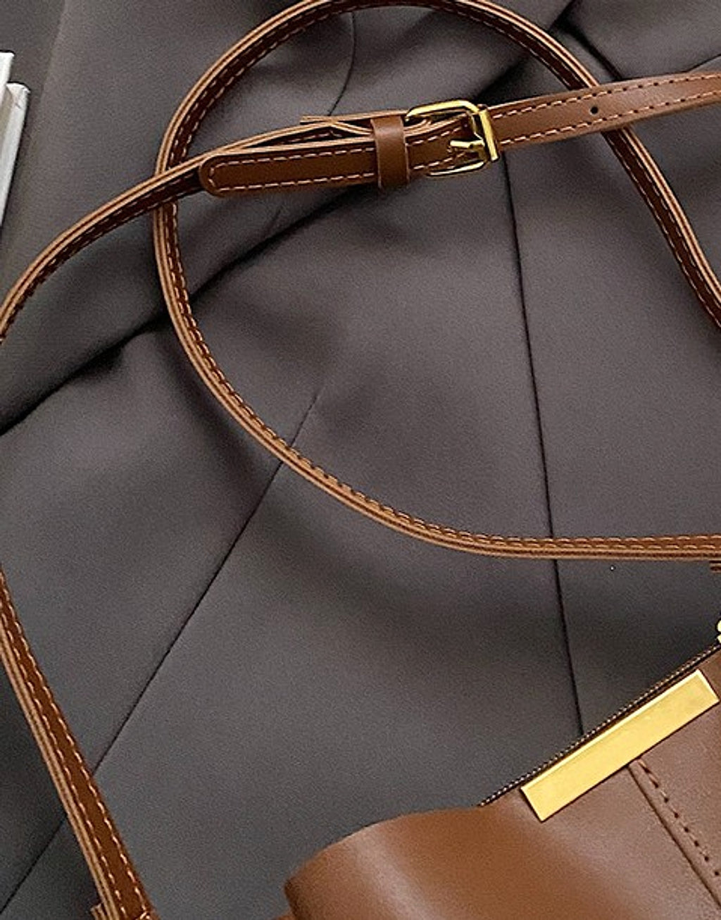 Women's Fashionable Simple Shoulder Bag - enhanced image 5
