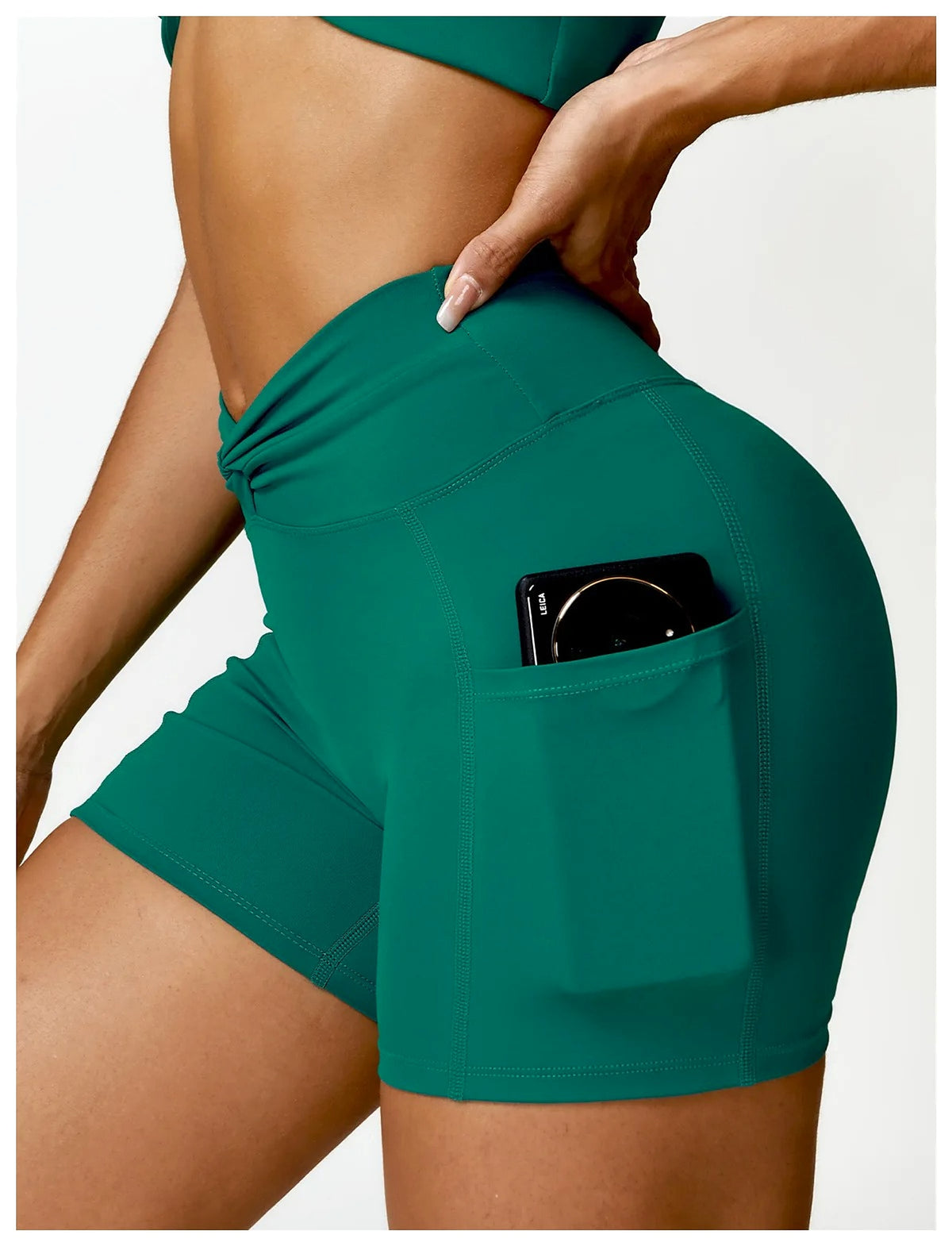 Yoga Suit Women Quick-drying Beauty Back Fitness Sports Clothes (Leggings) - enhanced image 5