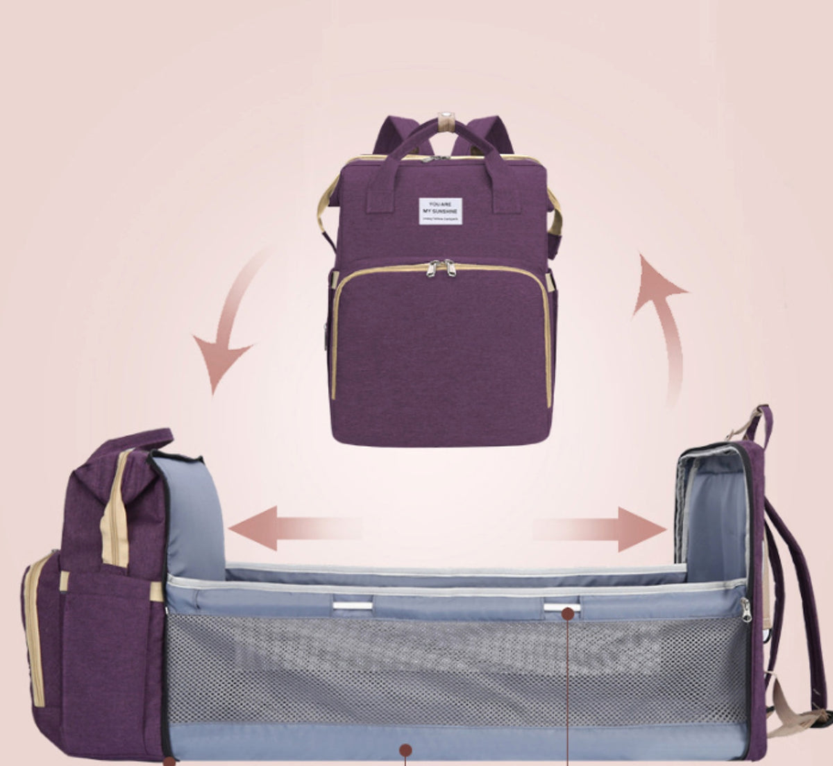ALLFASHION™ – FoldAway BabyNest Backpack - enhanced image 6