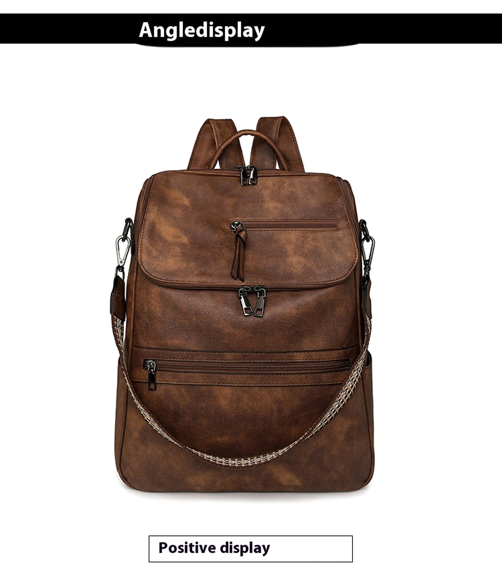 ALLFASHION™ – RetroSense™ College Backpack - enhanced image 6