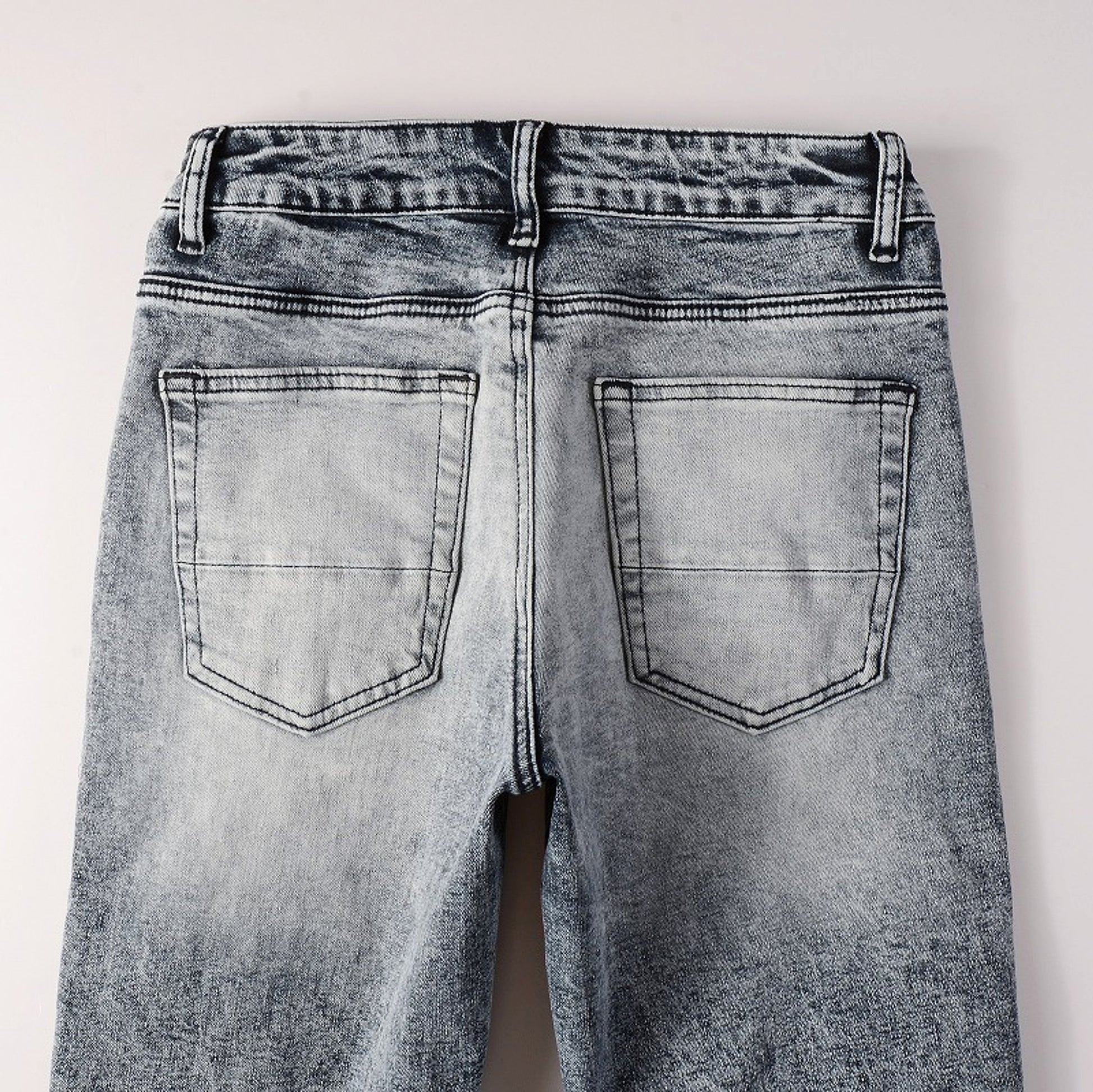 American Retro Jeans Trendy Men - enhanced image 6