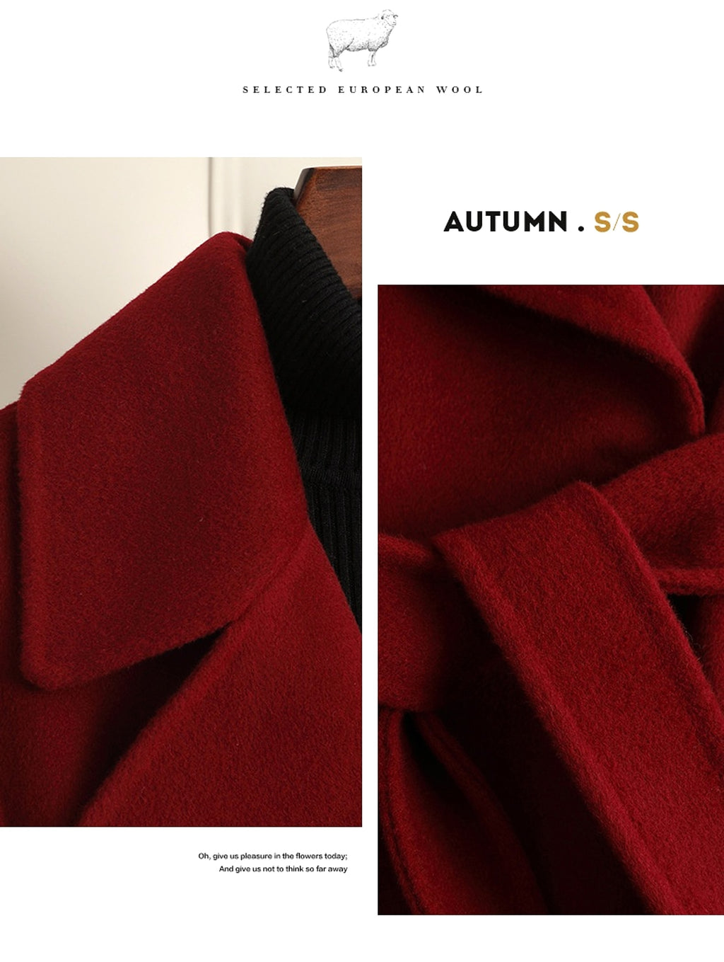 Autumn & Winter Temperament Korean Wool Coat for Women – Elegant & Slim Fit - enhanced image 6