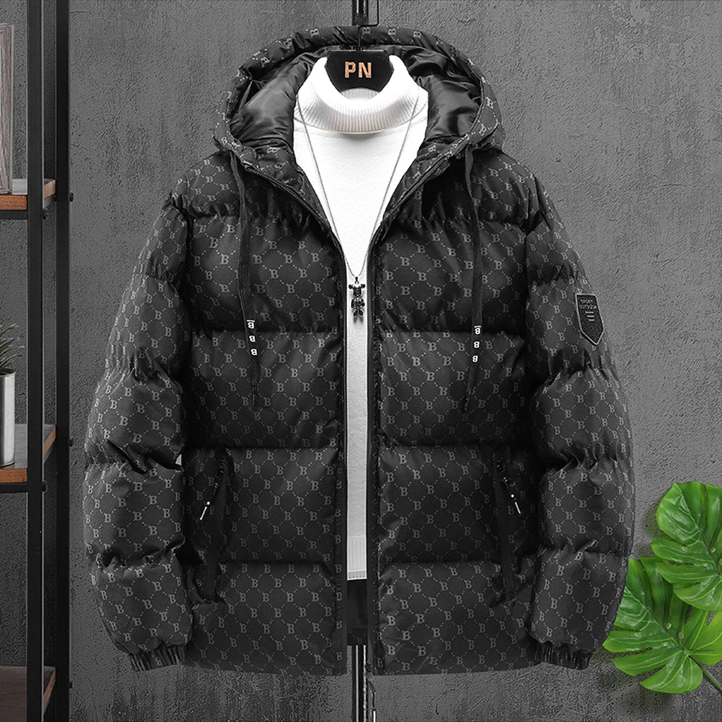 BABA Padded Hooded Cotton Men Jacket - enhanced image 6