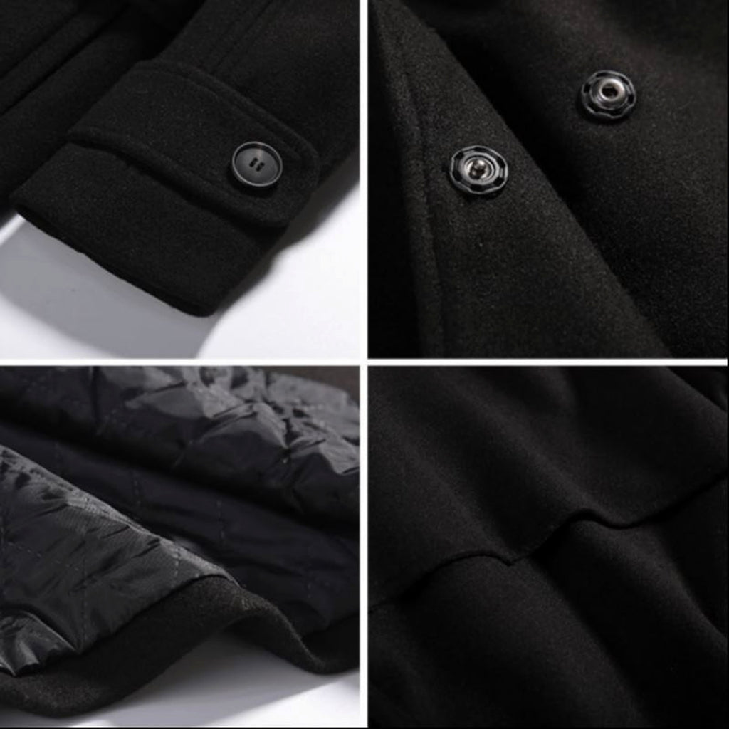 Black Silhouette Overcoat – Haute Edition 25 - enhanced image 6