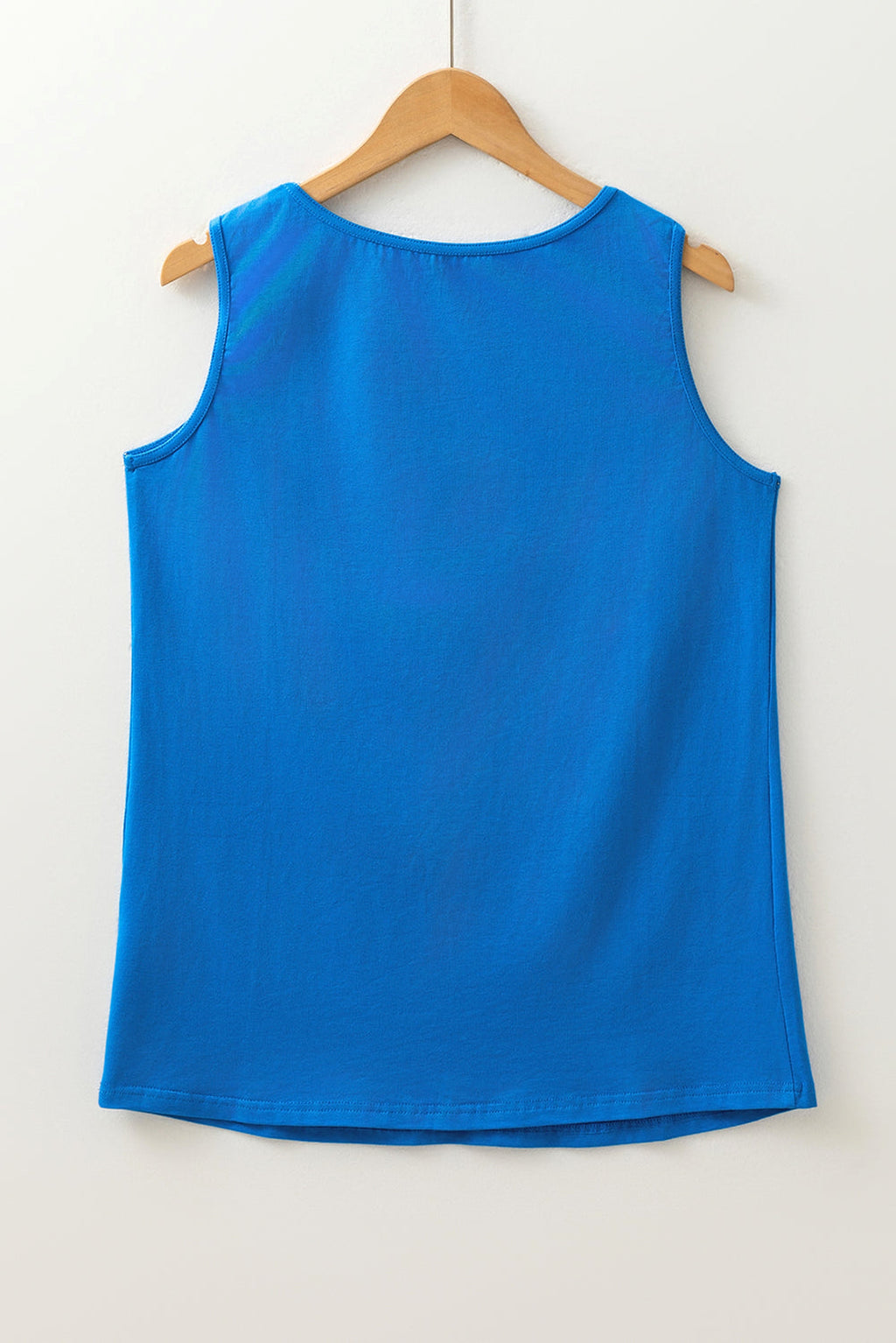 Blue Sun Graphic Casual Tank Top - enhanced image 6