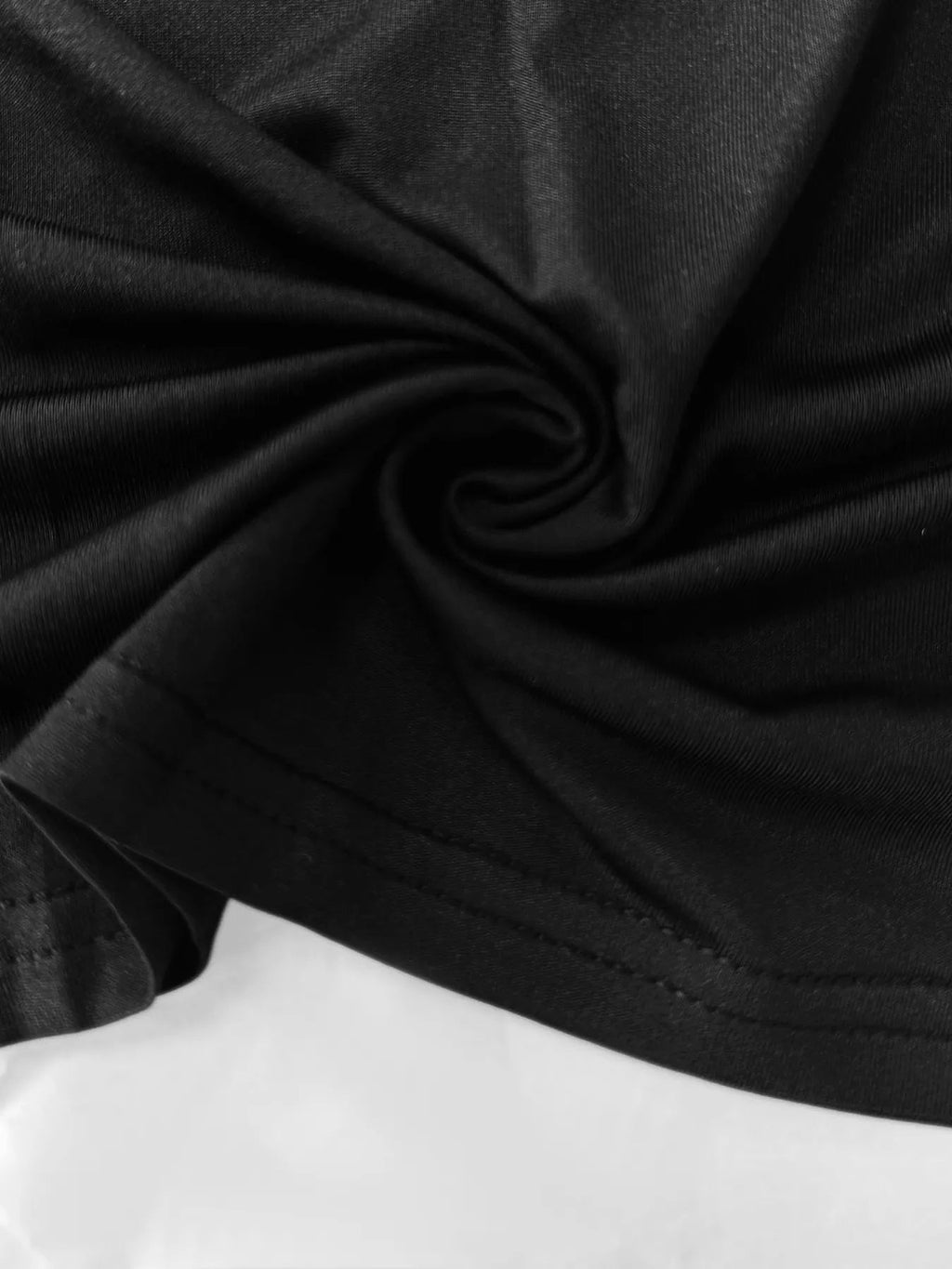 Boat Neck Long Sleeve Crop Top - enhanced image 6