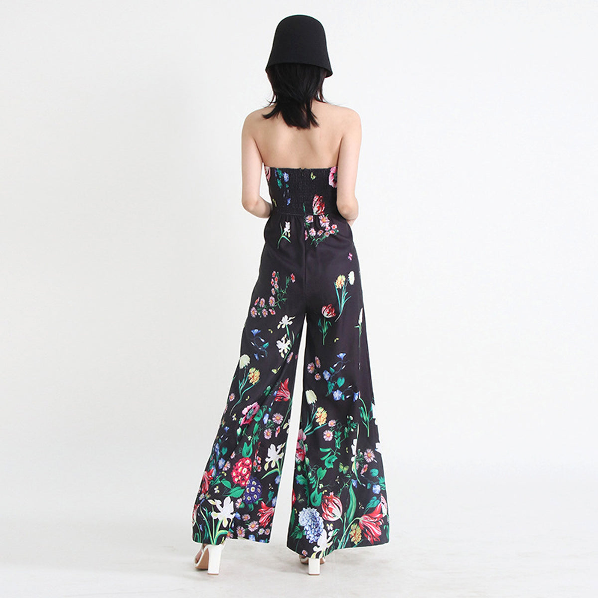 Botanical Floral Print Jumpsuit - enhanced image 6