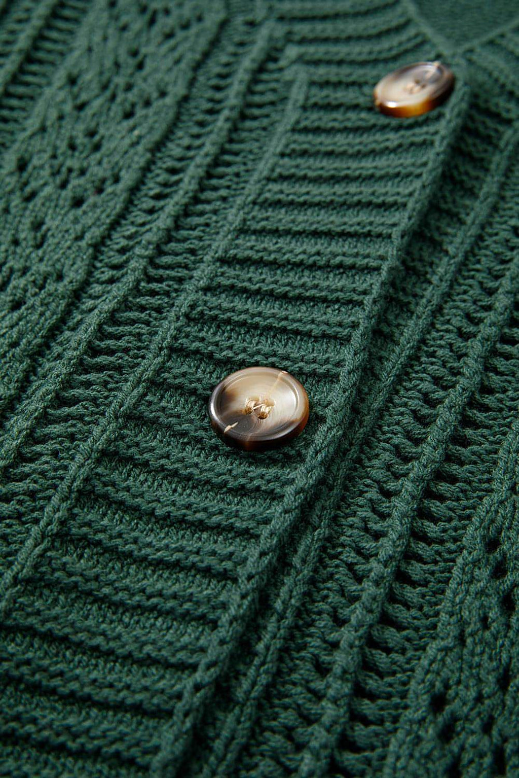Canton Open Knit Drop Shoulder Sweater Cardigan - enhanced image 6