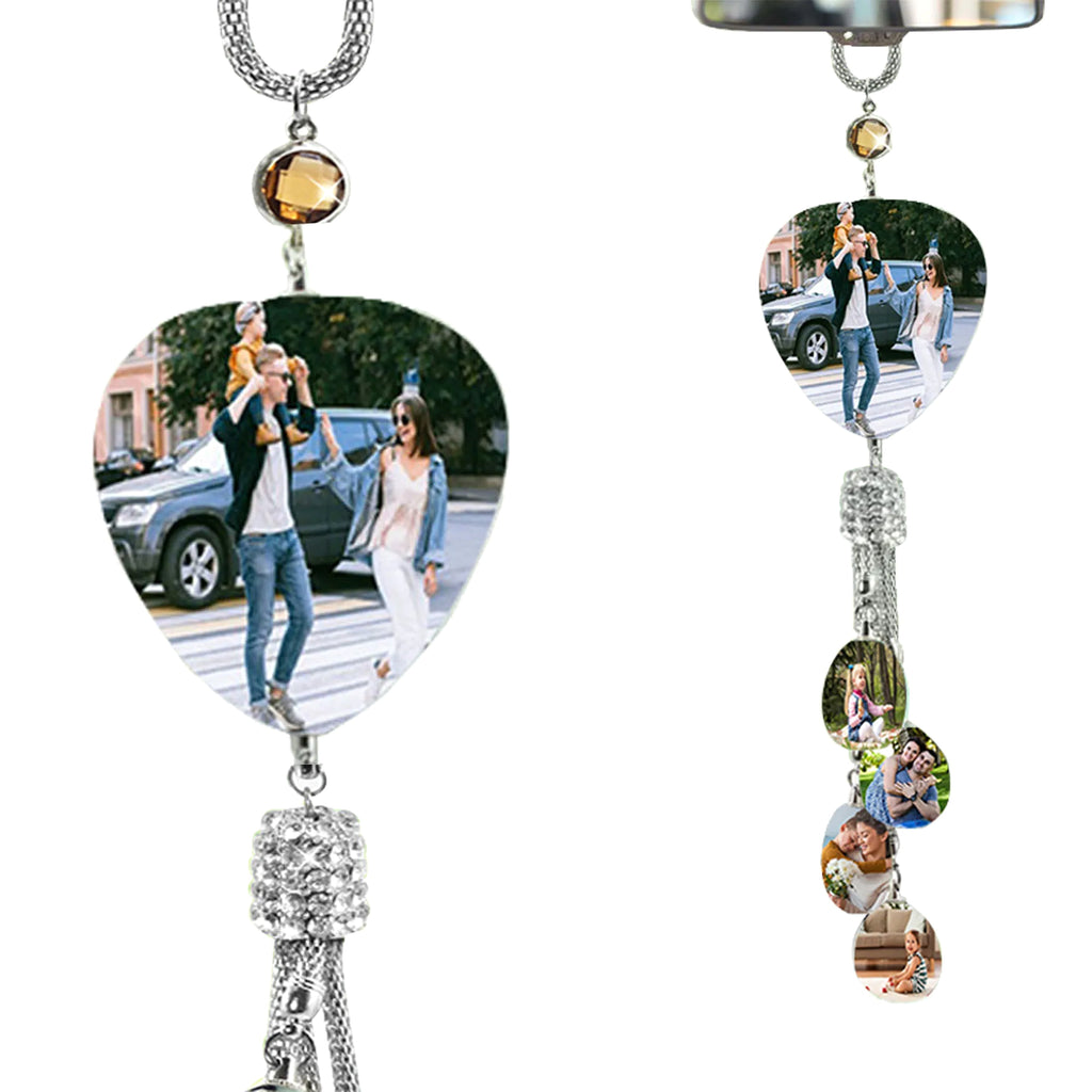 Car Pendant Photo Creative Rearview Mirror Crystal - enhanced image 6