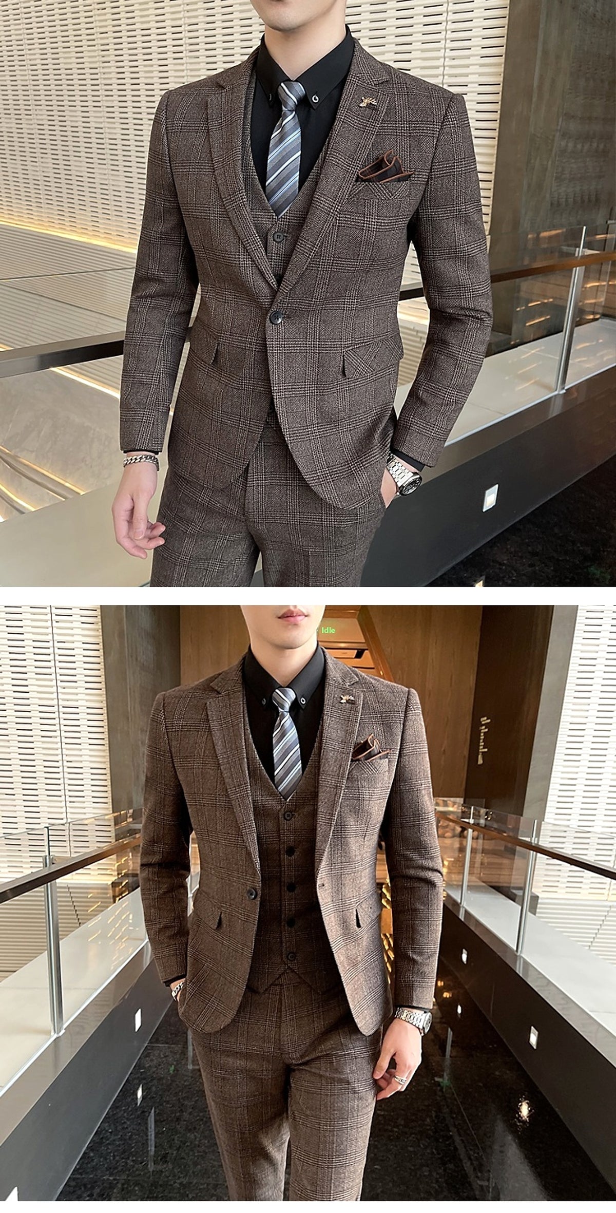 SartoForm™ – 3-Piece Executive Suit Set for Men - enhanced image 6