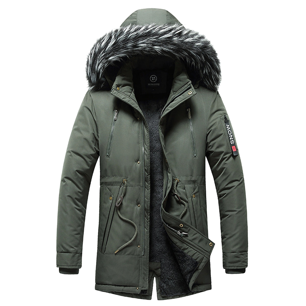 Casual Cotton-padded Jacket For Men - enhanced image 6