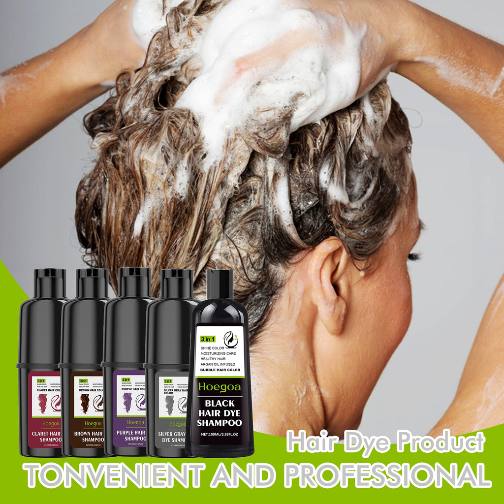 CLARET™ Hair Dye Shampoo – Color & Care in One Step - enhanced image 6
