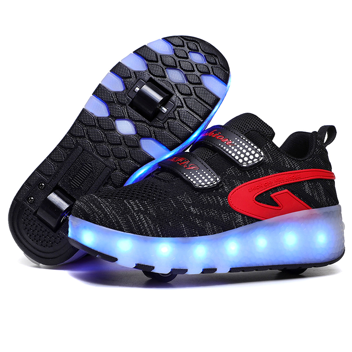 Creative Charging Children's LED Light Roller Skates - enhanced image 6