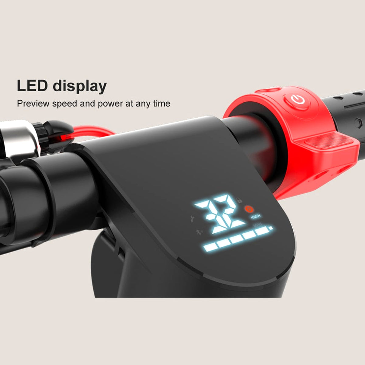 CruzaVolt™ Urban Ruffryde – 350W Electric Folding Scooter - enhanced image 6