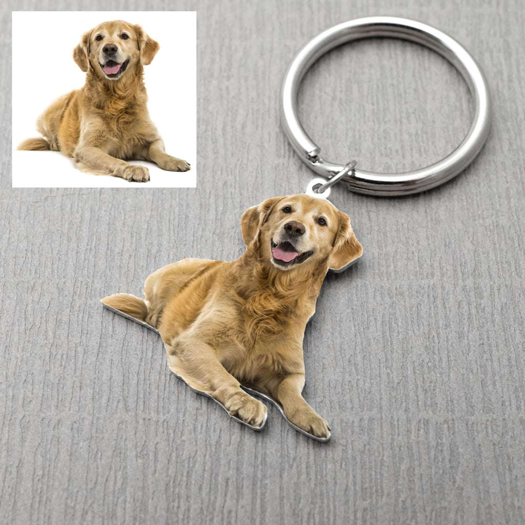 Custom Keychain – Personalized Photo Keyring for Dog, Cat & Pet Lovers - enhanced image 6