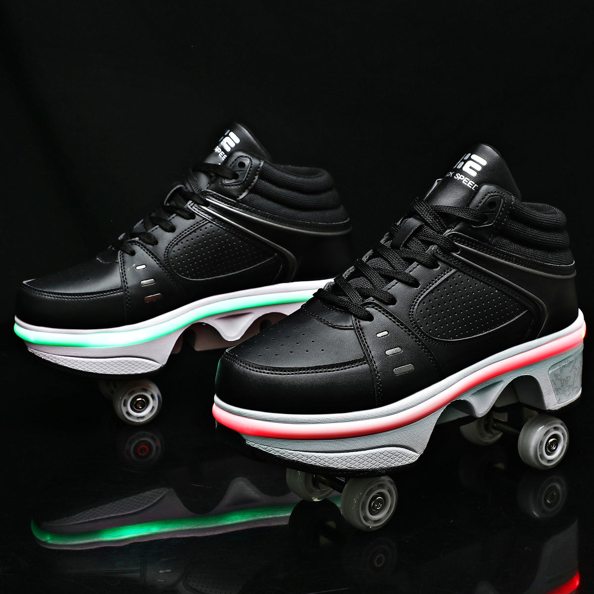 Deformation Shoes Double Row Rune Roller Skates - enhanced image 6