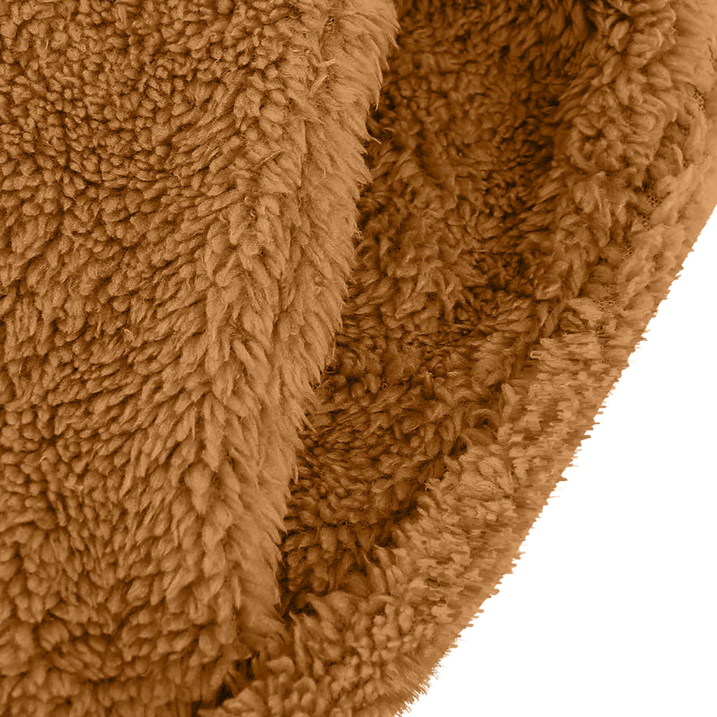 Double-sided Velvet Home Wear Women's Solid Color Loose Plush Pajama - enhanced image 6