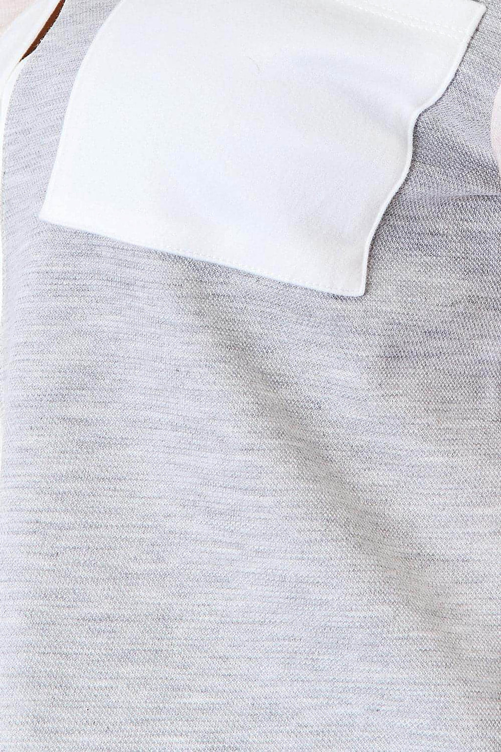 Double Take Color Block Curved Hem Shirt - enhanced image 6