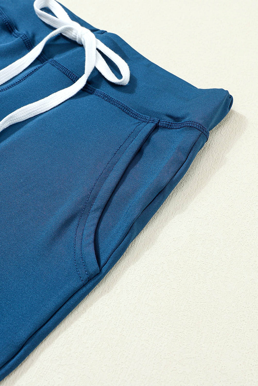 Drawstring Waist Pocketed Joggers - enhanced image 6