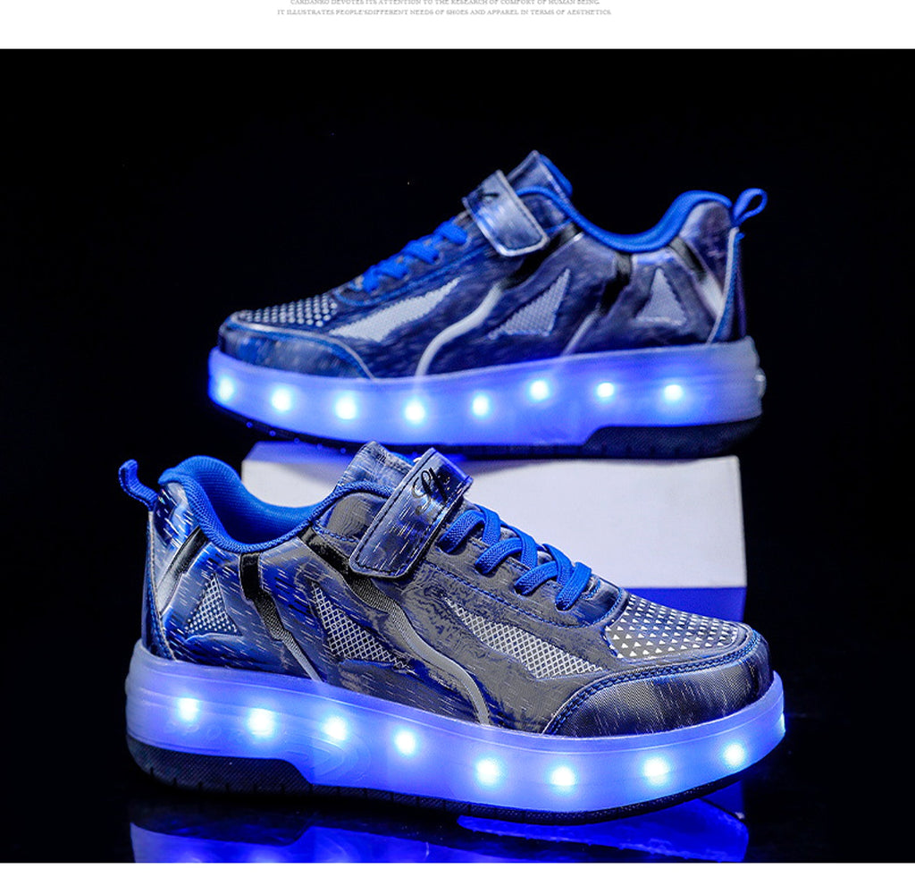 Fashionable Personality Detachable Roller Shoes For Boys - enhanced image 6