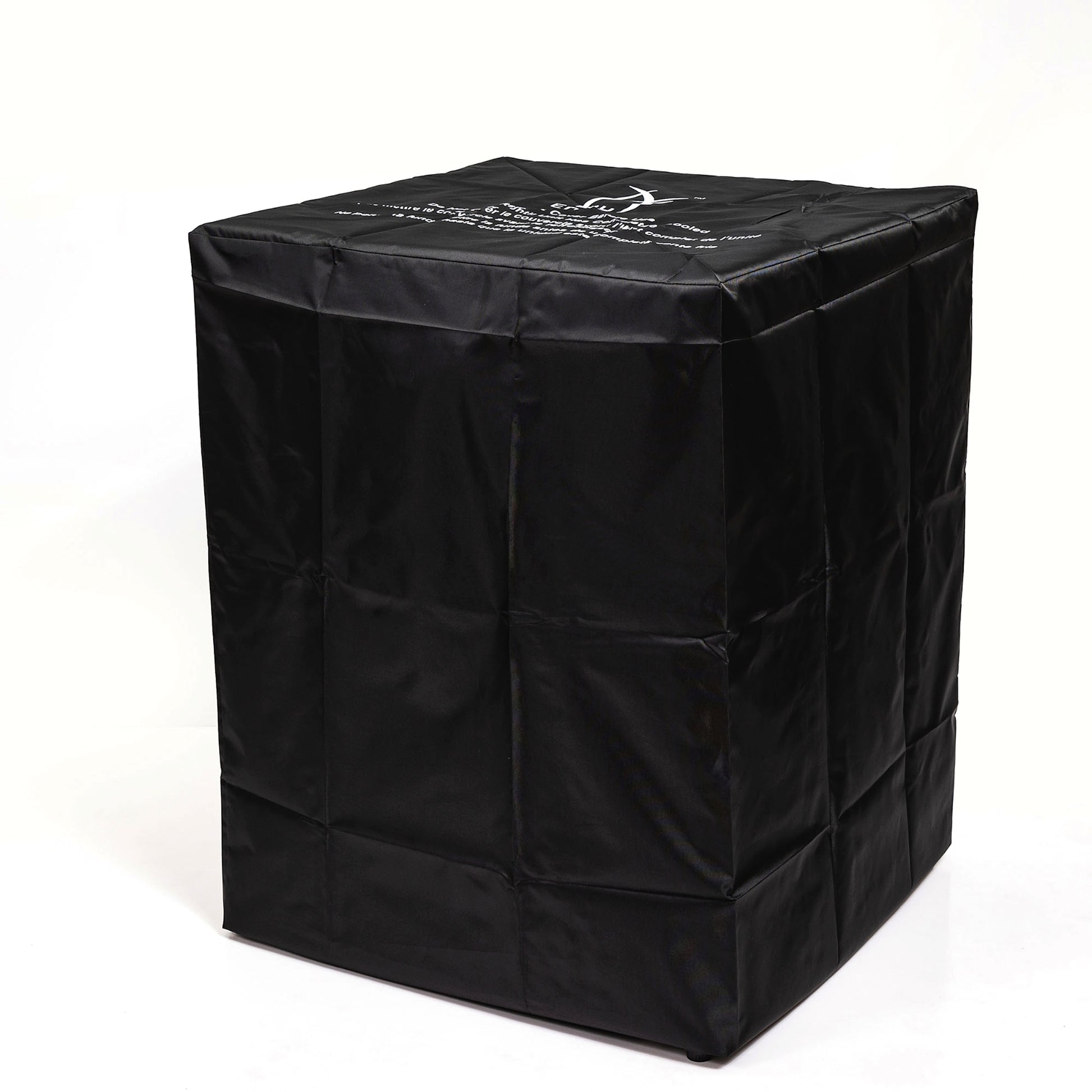 FlameHaven™ – Wicker Propane Fire Pit Column with Glass Wind Guard (US Warehouse) - enhanced image 6