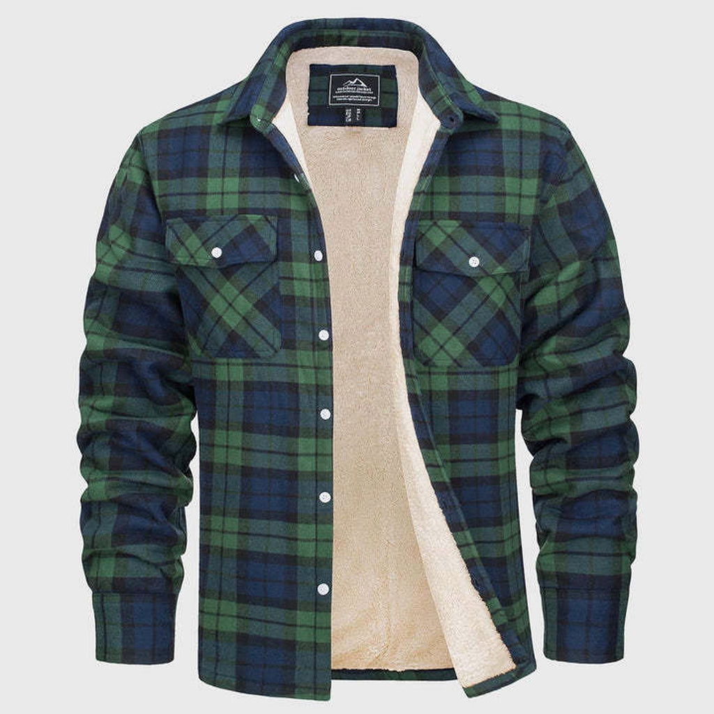 NordTrail™ – Fleece-Lined Lumberjack Shirt Jacket - enhanced image 6