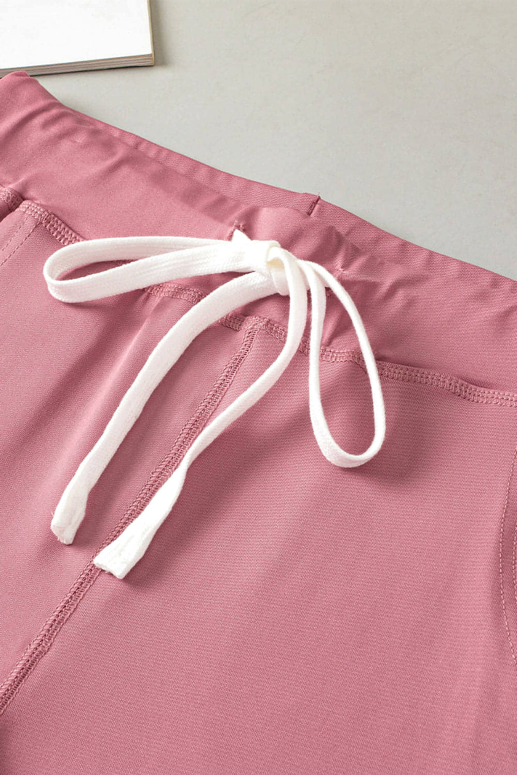 Fushia Drawstring Waist Pocketed Joggers - enhanced image 6